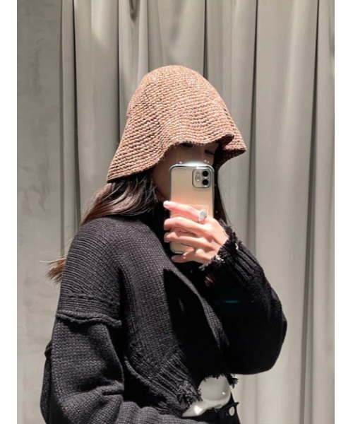 SLY(スライ)の「GALAXY COLOR TULIP HAT ギャラクシーカラーチューリップ ハット(ハット・レディース・パープル系その他/ブラウン系その他2・FREE)」の15枚目の写真