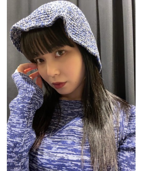 SLY(スライ)の「GALAXY COLOR TULIP HAT ギャラクシーカラーチューリップ ハット(ハット・レディース・パープル系その他/ブラウン系その他2・FREE)」の16枚目の写真