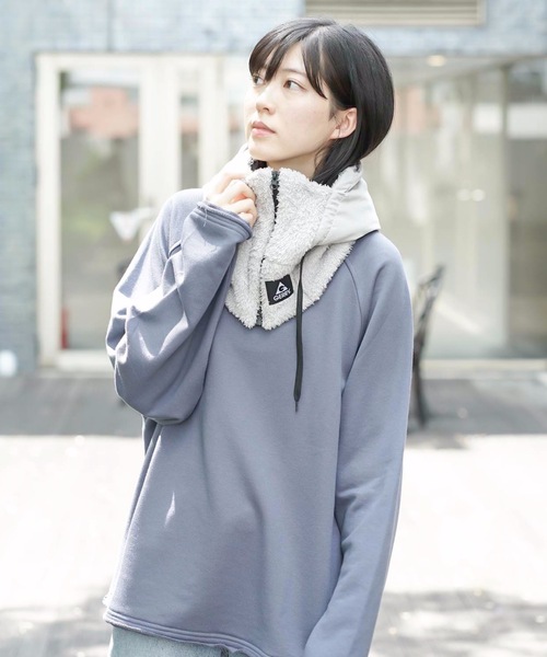 GERRY（ジェリー）の「【GERRY/ジェリー】ボアタフタフードネック