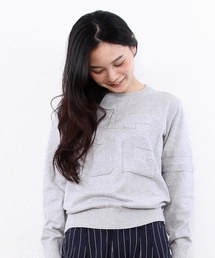 coen | ナンバリングクルーネックプルオーバー(ニット/セーター)