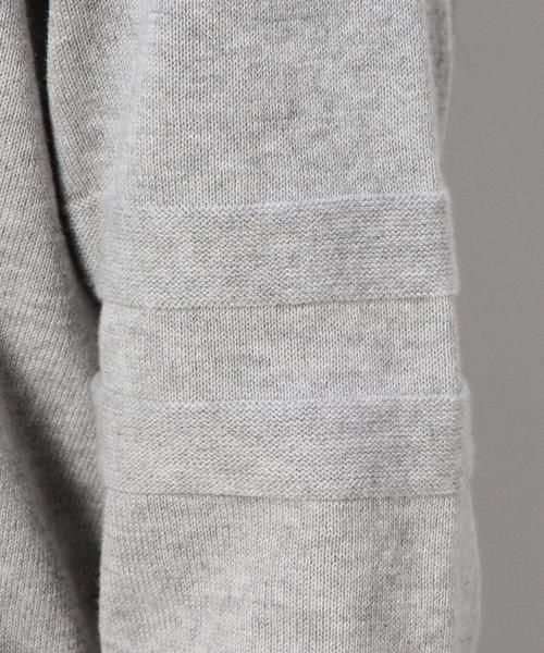 coen（コーエン）の「ナンバリングクルーネックプルオーバー§（ニット/セーター・レディース・ライトグレー/ネイビー・LARGE/MEDIUM）」の12枚目の写真