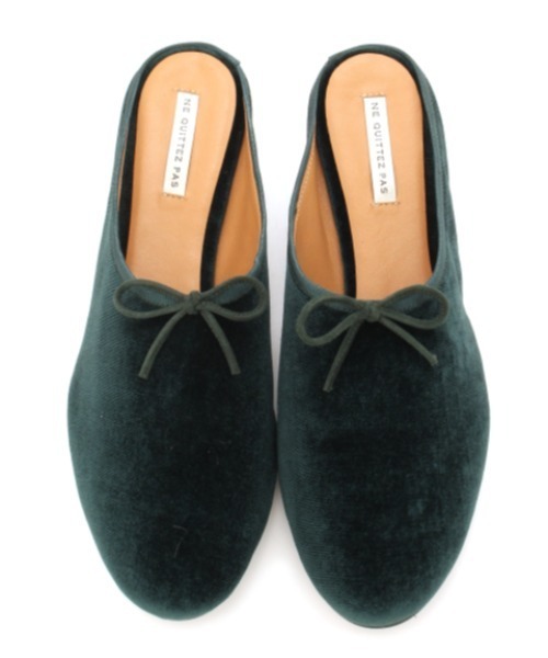 NE QUITTEZ PAS!（ヌキテパ）の「NQ SHOES 172N-S682（サンダル・レディース・グリーン/バーガンディー・35/37/38/36）」の10枚目の写真