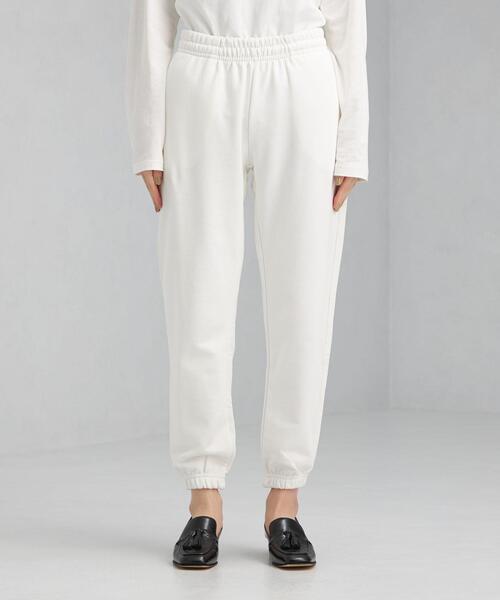 green label relaxing(グリーンレーベルリラクシング)の「<VESTI (ベスティ)> FRENCHTERRY スウェット パンツ(スウェットパンツ・レディース・オフホワイト/グレー・FREE)」の3枚目の写真