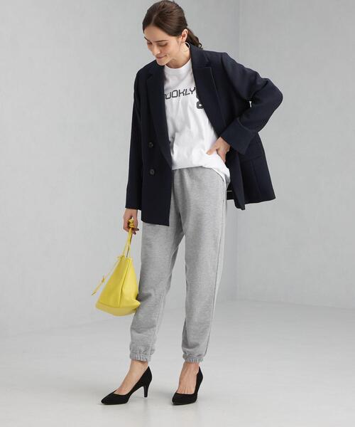 green label relaxing(グリーンレーベルリラクシング)の「<VESTI (ベスティ)> FRENCHTERRY スウェット パンツ(スウェットパンツ・レディース・オフホワイト/グレー・FREE)」の15枚目の写真