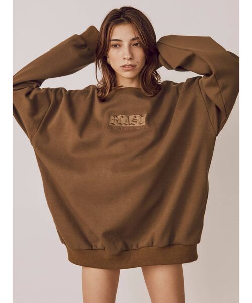 EVRIS（エヴリス）の「サイドポケットスウェットプルオーバー（スウェット・レディース・ブラック/パープル/グリーン・FREE）」の7枚目の写真