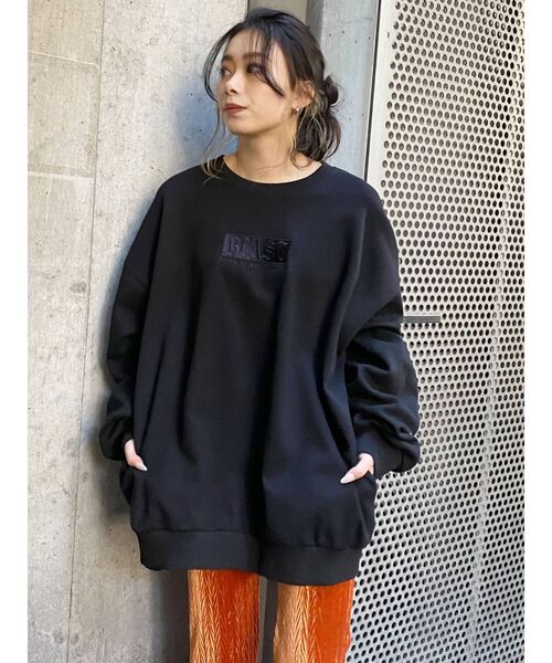 EVRIS（エヴリス）の「サイドポケットスウェットプルオーバー（スウェット・レディース・ブラック/パープル/グリーン・FREE）」の17枚目の写真