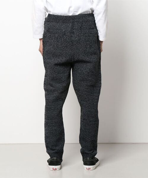 291295=HOMME(ニーキューイチニーキューゴーオム)の「【291295=HOMME】 ポリエステルニット ジョガーパンツ(その他パンツ・メンズ・ブラック系1/グレー系1・2/4/3)」の6枚目の写真