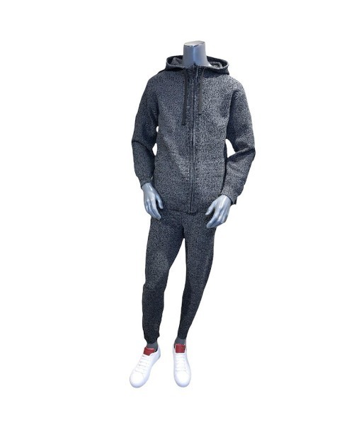 291295=HOMME(ニーキューイチニーキューゴーオム)の「【291295=HOMME】 ポリエステルニット ジョガーパンツ(その他パンツ・メンズ・ブラック系1/グレー系1・2/4/3)」の8枚目の写真