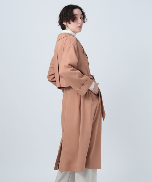 BAYFLOW（ベイフロー）の「トレンチコート（トレンチコート・レディース・ベージュ/ネイビー/ピンク・SMALL/MEDIUM）」の16枚目の写真