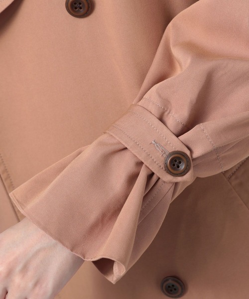 BAYFLOW（ベイフロー）の「トレンチコート（トレンチコート・レディース・ベージュ/ネイビー/ピンク・SMALL/MEDIUM）」の19枚目の写真
