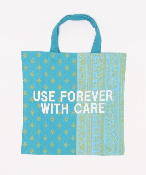 チャイハネ（チャイハネ）の「【チャイハネ】ハクリィミニエコバッグ（エコバッグ/サブバッグ・レディース・ホワイト/ブラック/パープル/ピンク/イエロー/ブルー・FREE）」の4枚目の写真