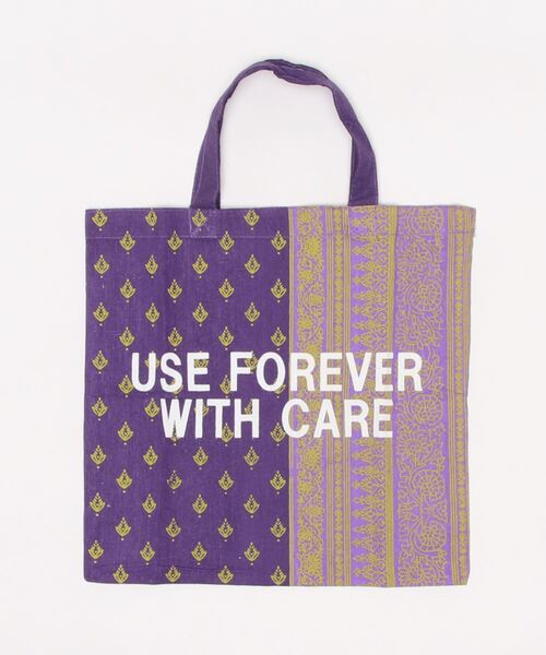 チャイハネ（チャイハネ）の「【チャイハネ】ハクリィミニエコバッグ（エコバッグ/サブバッグ・レディース・ホワイト/ブラック/パープル/ピンク/イエロー/ブルー・FREE）」の12枚目の写真