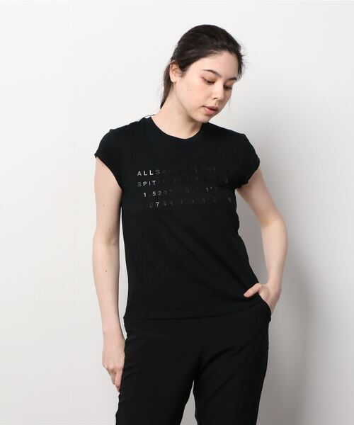 ALLSAINTS（オールセインツ）の「ADDRESS ANNA TEE | アドレス アナ Tシャツ（Tシャツ/カットソー・レディース・ブラック・4/8/6/10）」の2枚目の写真