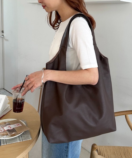 セール】【A4サイズ収納可能/WEB限定】くったりラウンドトート