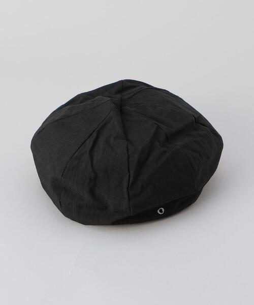 BEAUTY&YOUTH UNITED ARROWS(ビューティーアンドユースユナイテッドアローズ)の「<halo commodity>SALT PATH BERET/ベレー.(ハンチング/ベレー帽・メンズ・ベージュ/ブラック/グレー・FREE)」の2枚目の写真