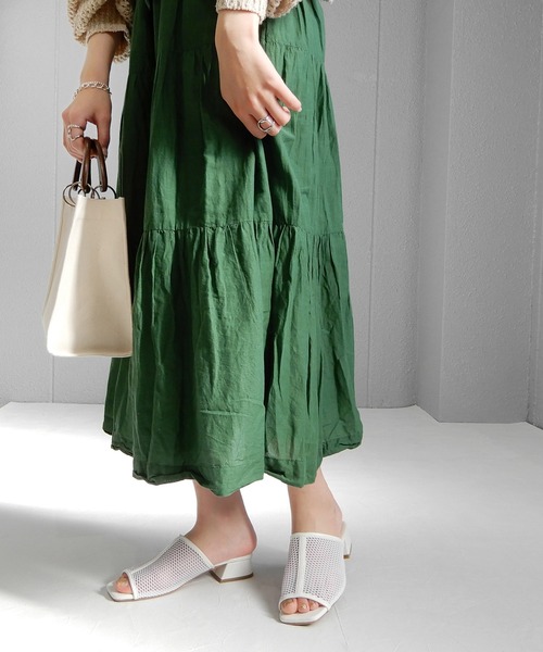 minia(ミニア)の「ウッドハンドルキャンバストート ◇(トートバッグ・レディース・ブラック/アイボリー/カーキ・FREE)」の8枚目の写真