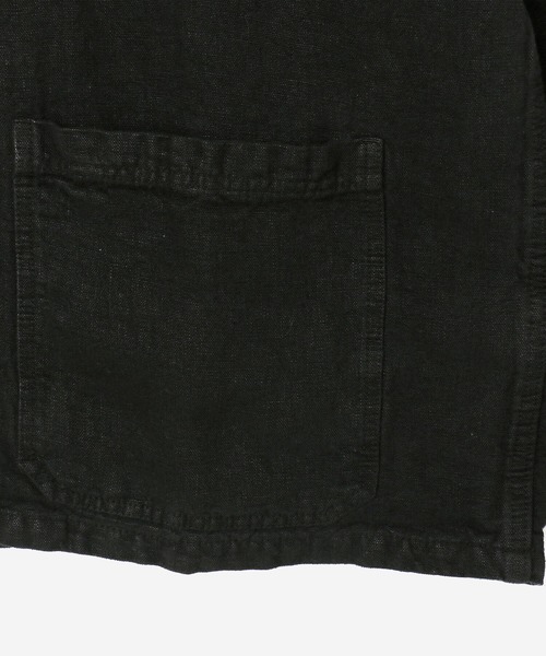 VETRA（ベトラ）の「VETRA | ヘビーリネン カバーオールジャケット MEN