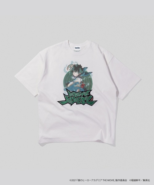 9090（ナインティナインティ）の「僕のヒーローアカデミア × 9090 DEKU Tee（Tシャツ/カットソー・メンズ・ホワイト/スミクロ・LARGE/MEDIUM/X-LARGE）」の2枚目の写真