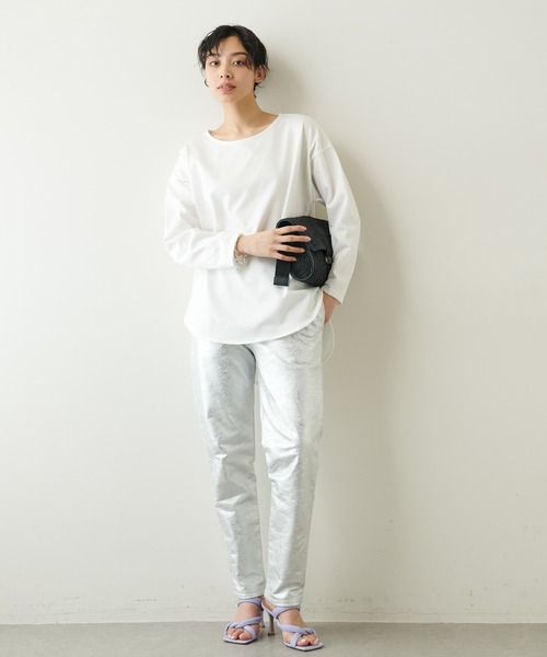 a point（アポワン）の「【a point】ラフィア2WAYポシェット（ショルダーバッグ・レディース・ブラック/ベージュ・FREE）」の12枚目の写真