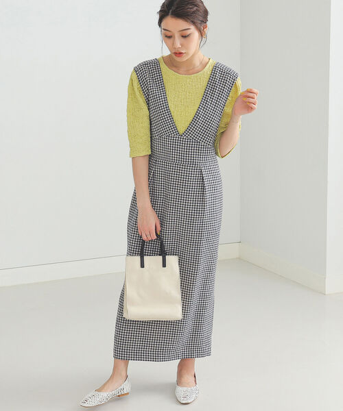 BEAMS HEART（ビームスハート）の「BEAMS HEART / ボリュームスリーブ プルオーバー（Tシャツ/カットソー・レディース・ホワイト系その他5/ケリー/パープル系その他5・FREE）」の9枚目の写真