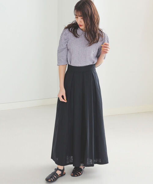 BEAMS HEART（ビームスハート）の「BEAMS HEART / ボリュームスリーブ プルオーバー（Tシャツ/カットソー・レディース・ホワイト系その他5/ケリー/パープル系その他5・FREE）」の13枚目の写真