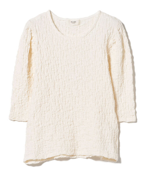 BEAMS HEART（ビームスハート）の「BEAMS HEART / ボリュームスリーブ プルオーバー（Tシャツ/カットソー・レディース・ホワイト系その他5/ケリー/パープル系その他5・FREE）」の15枚目の写真