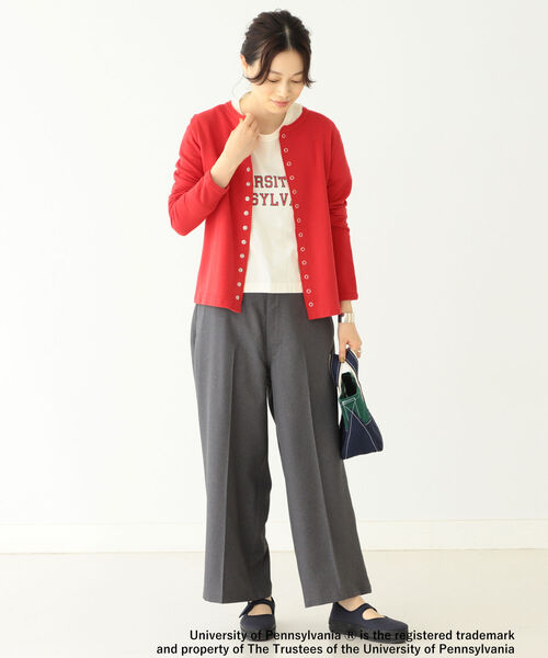 BEAMS BOY(ビームスボーイ)の「BEAMS BOY / US カレッジ Tシャツ 22SS(Tシャツ/カットソー・レディース・ホワイト/ブラック/ナチュラル・ONE SIZE)」の10枚目の写真