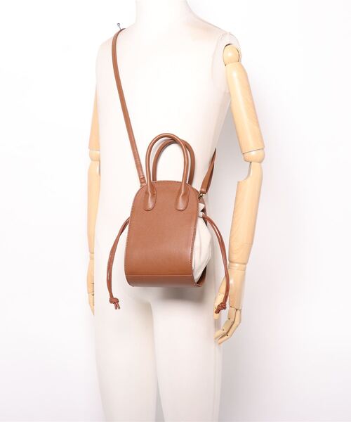 ehka sopo（エヘカソポ）の「コンビ巾着ショルダーバッグ（ショルダーバッグ・レディース・ブラック/ブラウン/キャメル・ﾌﾘ-）」の9枚目の写真