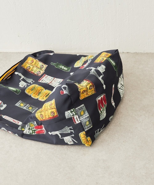 BEARDSLEY（ビアズリー）の「MarketエコBAG（トートバッグ・レディース・ネイビー・FREE）」の4枚目の写真