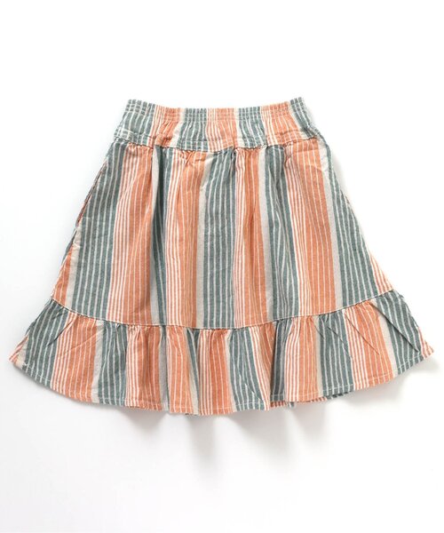 BREEZE（ブリーズ）の「/ストライプ柄スカート（スカート・キッズ・イエロー/オレンジ・140/100/120）」の9枚目の写真
