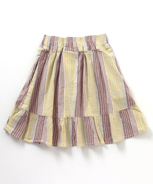 BREEZE（ブリーズ）の「/ストライプ柄スカート（スカート・キッズ・イエロー/オレンジ・140/100/120）」の8枚目の写真