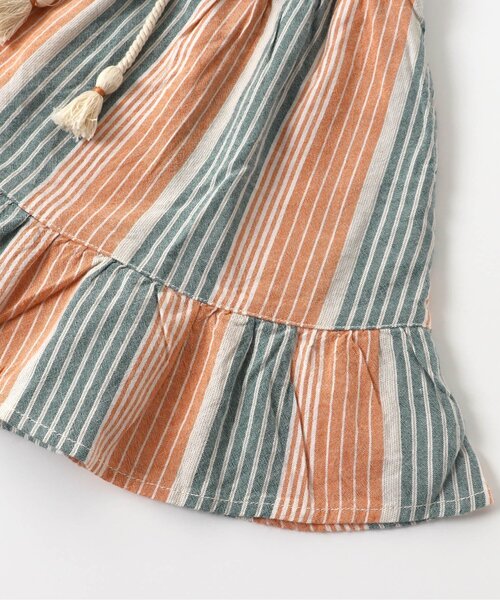 BREEZE（ブリーズ）の「/ストライプ柄スカート（スカート・キッズ・イエロー/オレンジ・140/100/120）」の5枚目の写真