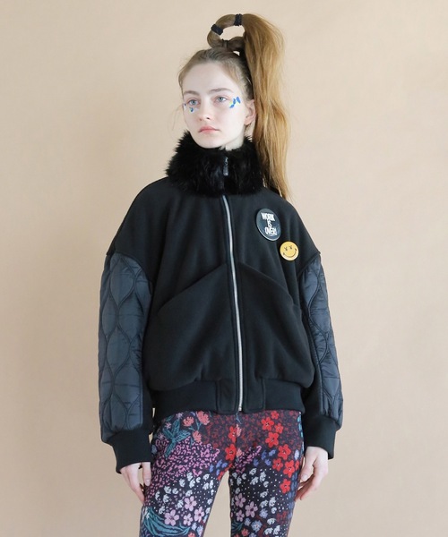 bedsidedrama（ベットサイドドラマ）の「Big Pocket Hunter Blouson（ブルゾン・レディース・カーキ/ブラック・2/1）」の2枚目の写真