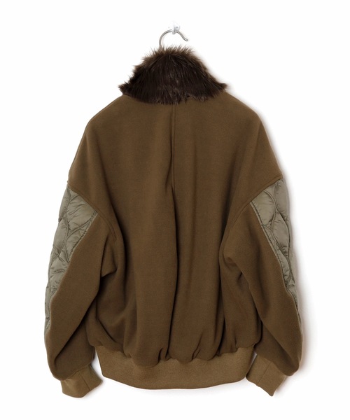 bedsidedrama（ベットサイドドラマ）の「Big Pocket Hunter Blouson（ブルゾン・レディース・カーキ/ブラック・2/1）」の12枚目の写真