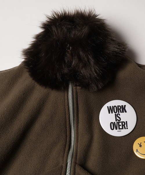 bedsidedrama（ベットサイドドラマ）の「Big Pocket Hunter Blouson（ブルゾン・レディース・カーキ/ブラック・2/1）」の13枚目の写真