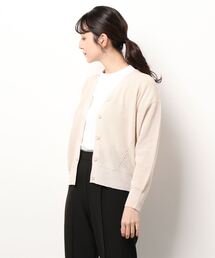 Te chichi TERRASSE | 肩畦Vネックカーディガン(カーディガン/ボレロ)