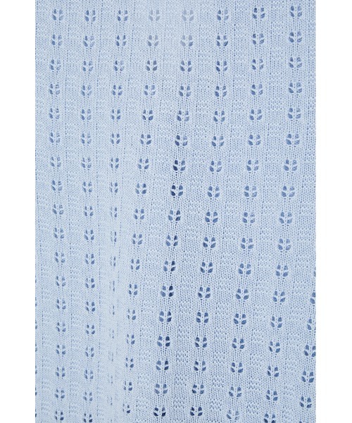 MOUSSY(マウジー)の「LACE POLO カーディガン(カーディガン/ボレロ・レディース・キナリ/ライトブルー/ブラック/ライトグリーン・FREE)」の11枚目の写真