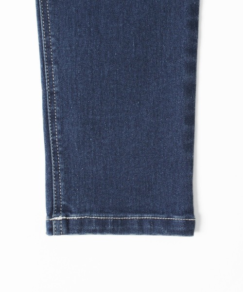GLAZOS（グラソス）の「[テーパード]スーパーストレッチデニム・タックパンツ（デニムパンツ・キッズ・インディゴブルー/ブルー・130cm/140cm/150cm/160cm/170cm）」の9枚目の写真