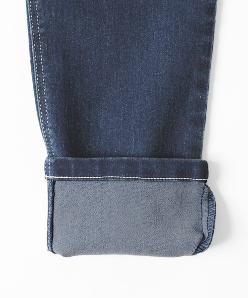 GLAZOS（グラソス）の「[テーパード]スーパーストレッチデニム・タックパンツ（デニムパンツ・キッズ・インディゴブルー/ブルー・130cm/140cm/150cm/160cm/170cm）」の10枚目の写真