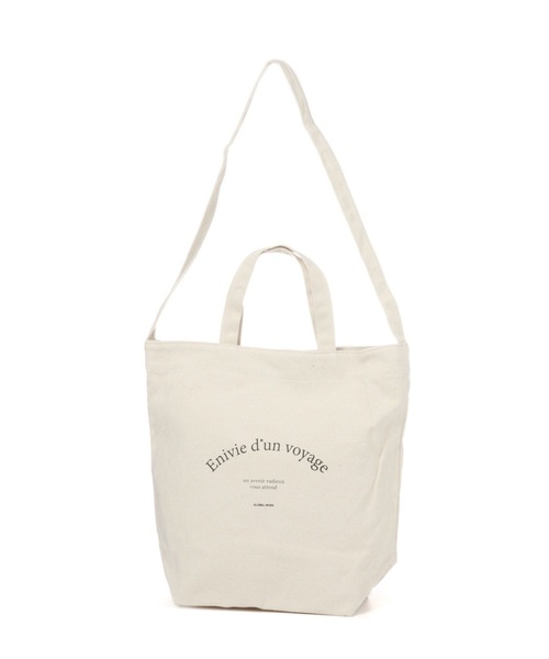 IORI様用 GLOBAL WORK（グローバルワーク）の「シンプル2WAYロゴトート