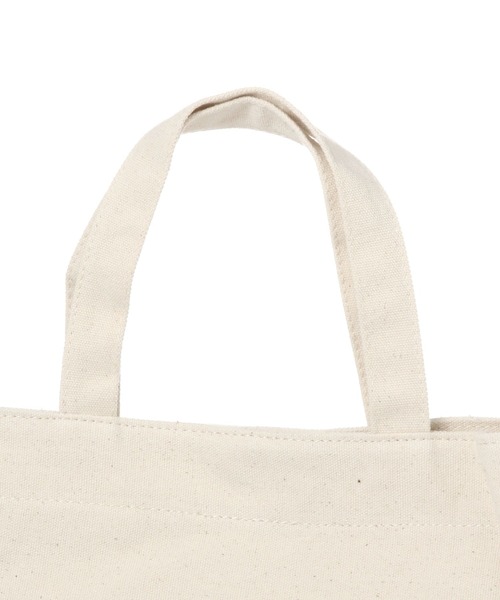 GLOBAL WORK（グローバルワーク）の「シンプル２ＷＡＹロゴトート/266892（クラッチバッグ・レディース・ダークブラウン/オフホワイト/ベージュ/ブラック・FREE）」の10枚目の写真