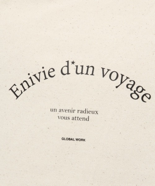 GLOBAL WORK（グローバルワーク）の「シンプル2WAYロゴトート