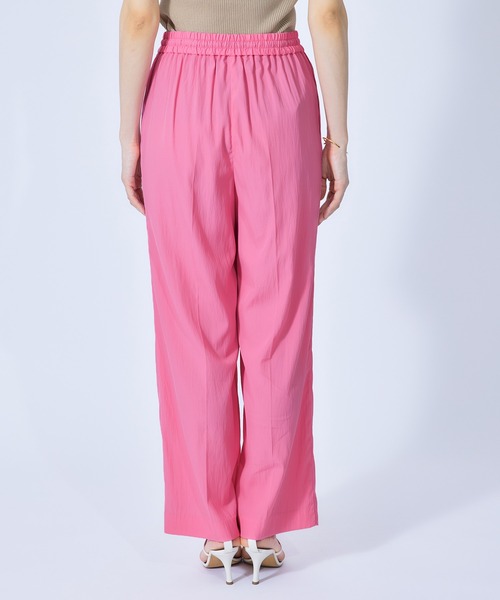 ROPE'（ロペ）の「ドロストイージーワイドパンツ（その他パンツ・レディース・ブラック/グリーン/カーキ/ピンク・36/38）」の9枚目の写真