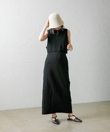 mystic | ジップベストワンピースSET(ワンピース)