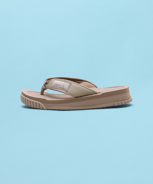 SHAKA(シャカ)の「SHAKA LAWN SLIDE 433197(サンダル・レディース・ブラック/ベージュ・24㎝/23㎝)」の2枚目の写真