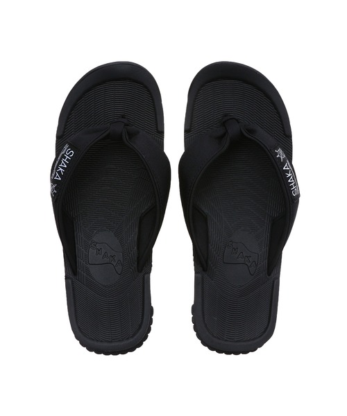SHAKA(シャカ)の「SHAKA LAWN SLIDE 433197(サンダル・レディース・ブラック/ベージュ・24㎝/23㎝)」の16枚目の写真