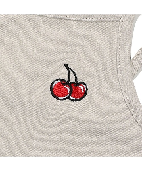 KIRSH（キルシー）の「KIRSH SMALL CHERRY SLEEVELESS DRESS LS スモールチェリースリーブレスドレス（ワンピース・レディース・ブラック/アイボリー・ONE SIZE）」の9枚目の写真
