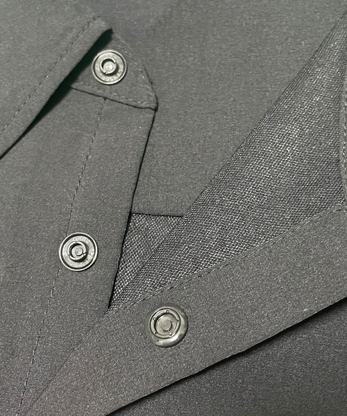 qwerty（クワーティ）の「qwerty (クワーティ)Five Star Embroidery Stretch  Shirts（シャツ/ブラウス・メンズ・チャコール/ブラック・LARGE/MEDIUM）」の9枚目の写真