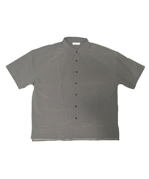 qwerty（クワーティ）の「qwerty (クワーティ)Five Star Embroidery Stretch  Shirts（シャツ/ブラウス・メンズ・チャコール/ブラック・LARGE/MEDIUM）」の3枚目の写真