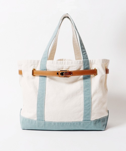 sita parantica（シータパランティカ）の「sita parantica/シータ パランティカ TOTEBAG CVL-M キャンバストートバッグM 2026年春夏（トートバッグ・レディース・ブラック系その他/ブラウン系その他/ネイビー系/オリーブ系/ブルー系その他/ベージュ系その他/グリーン/パープル/チャコール・FREE）」の7枚目の写真